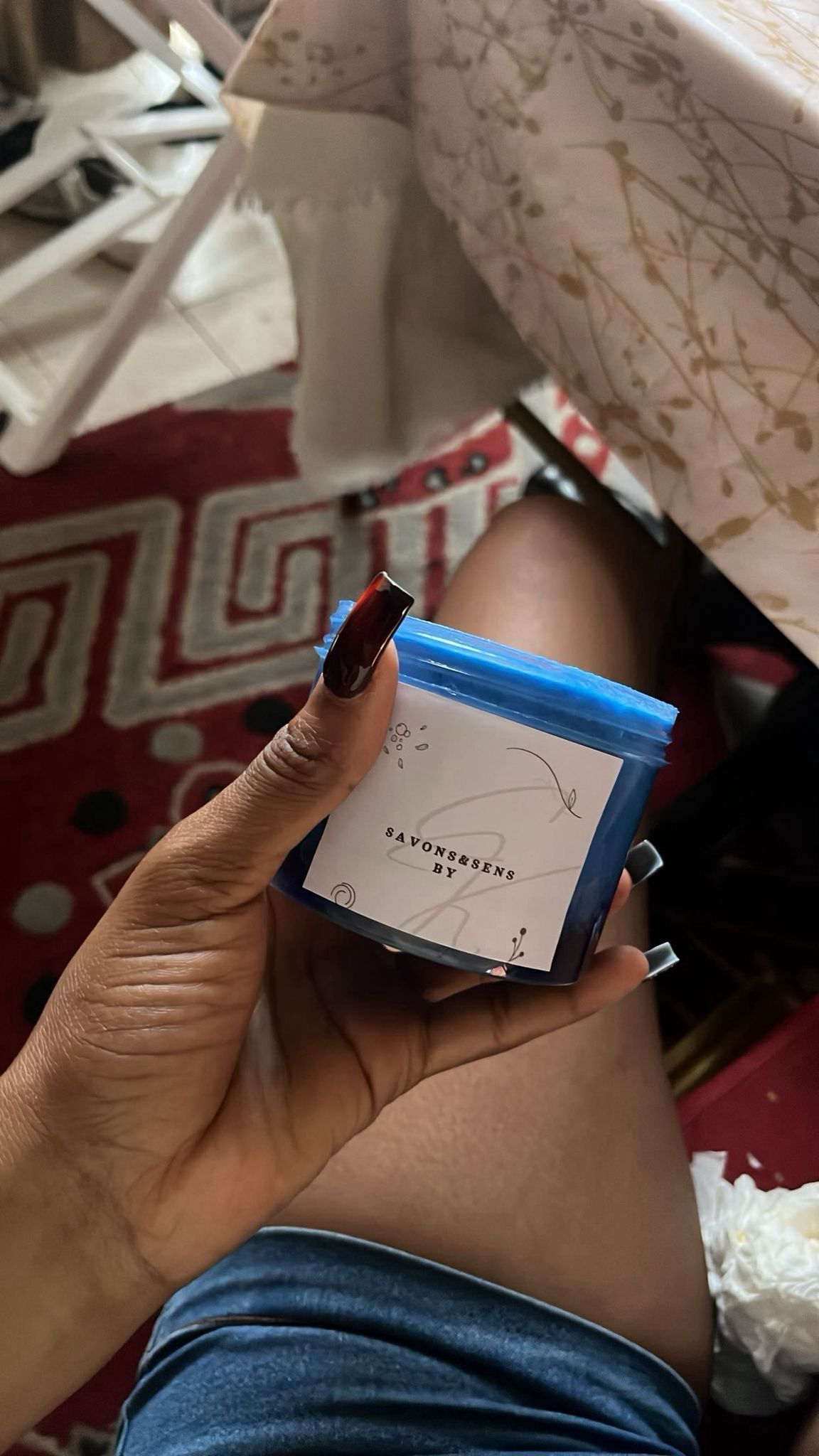Savon nila / bleu 250g